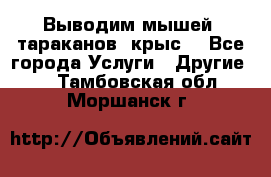 Выводим мышей ,тараканов, крыс. - Все города Услуги » Другие   . Тамбовская обл.,Моршанск г.